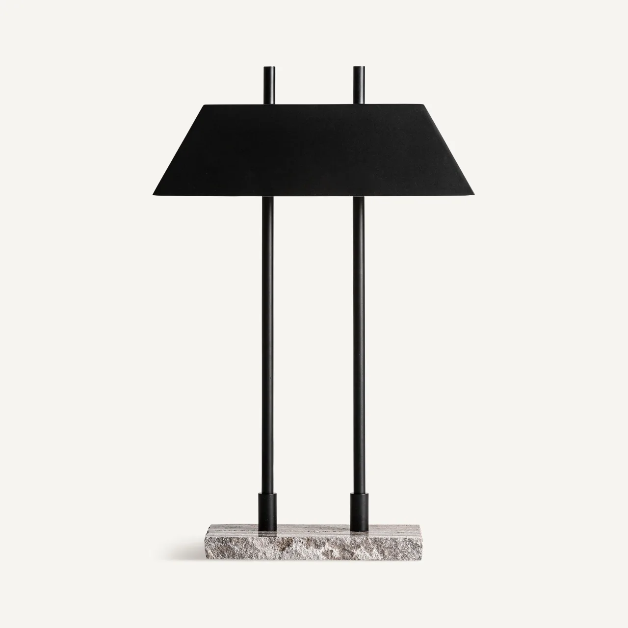 Lampe à poser Dalhea marbre gris et noir Vical Home