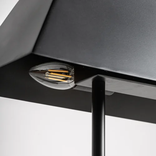 Lampe à poser Dalhea marbre gris et noir Vical Home — vue 4