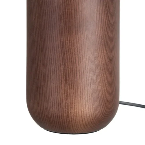 Lampe à poser en bois de frêne abat-jour en verre Ixia 38 cm — vue 5