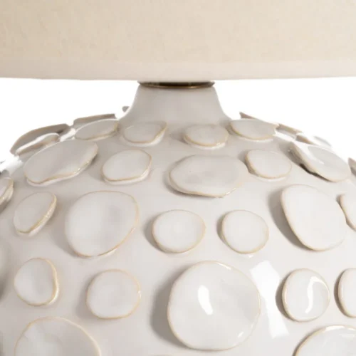 Lampe à poser en céramique blanche Ixia 58 cm — vue 4