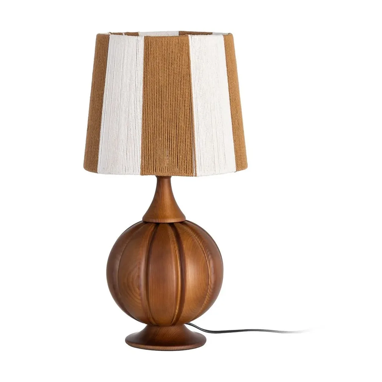 Lampe à poser en corde de papier naturel Ixia 47,5 cm