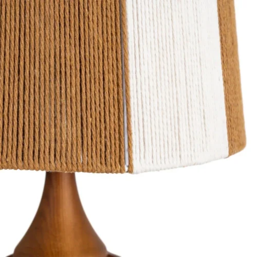Lampe à poser en corde de papier naturel Ixia 47,5 cm — vue 2