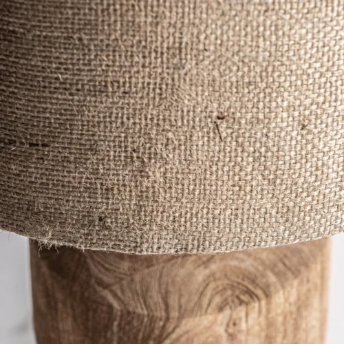 Lampe à poser Finja manguier et jute Vical Home — vue 2