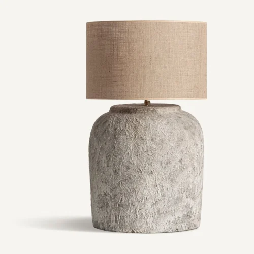 Lampe à poser Hoscheid terre cuite Vical Home