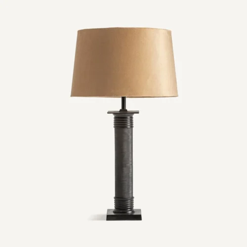Lampe à poser Ludieh noir et marron clair Vical Home