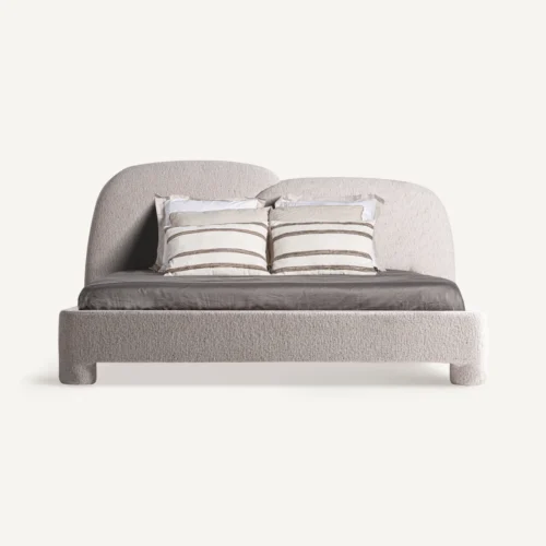Lit Alevia beige chiné Vical Home