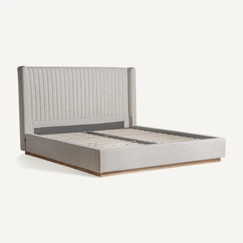 Lit Aunac gris Vical Home — vue 4