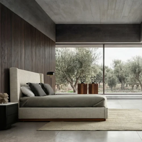 Lit Aunac gris Vical Home — vue 9