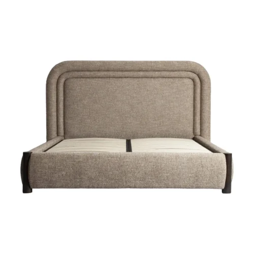 Lit Citadel sand tweed 160 x 200 Richmond Interiors — vue 3