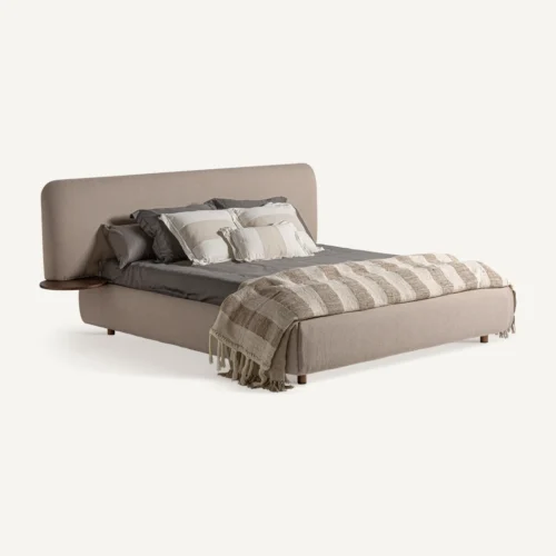 Lit Dayton lin beige Vical Home — vue 2