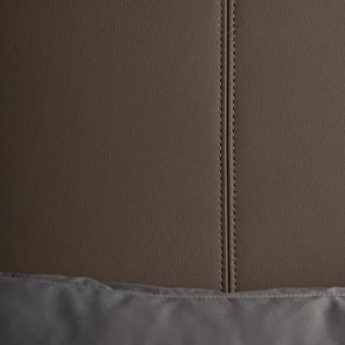 Lit Wayne cuir marron Vical Home — vue 6