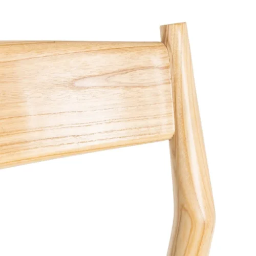 Lot 2 Chaises bois de frêne et corde de papier Ixia 53 cm — vue 9
