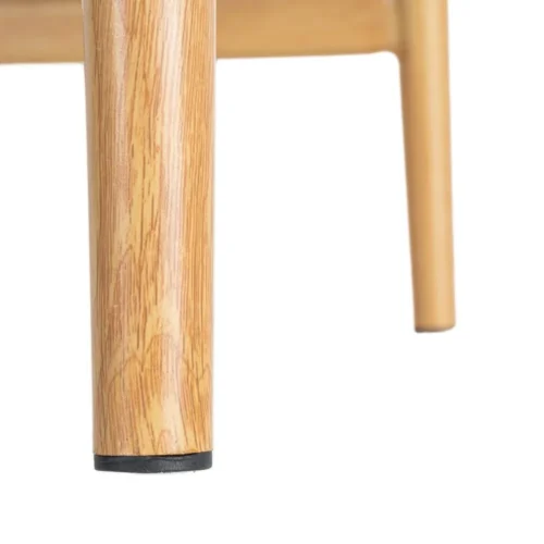 Lot 2 Chaises métal dossier similicuir Ixia 50 cm — vue 6