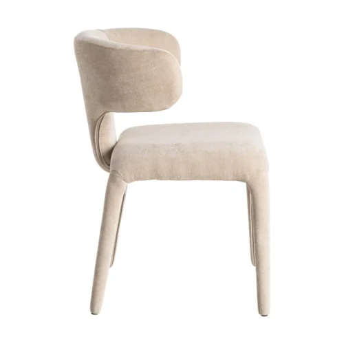 Lot 2 Chaises tissu dossier bas Ixia 58 cm — vue 4