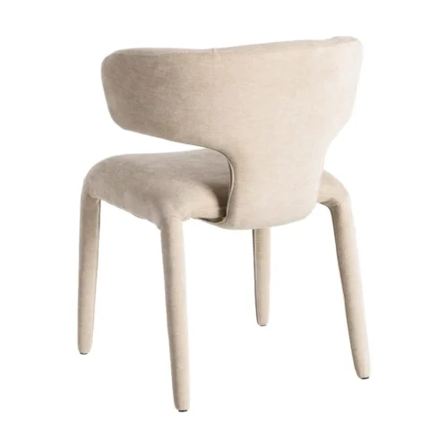 Lot 2 Chaises tissu dossier bas Ixia 58 cm — vue 5