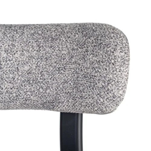 Lot 2 Chaises tissu piètement métal Ixia 51 cm — vue 7