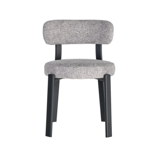Lot 2 Chaises tissu piètement métal Ixia 51 cm — vue 9