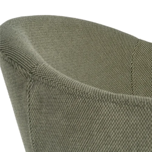 Lot 2 Chaises tissu vert piètement métal Ixia 54 cm — vue 6