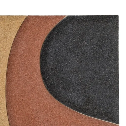 Lot 2 Tableaux diptyque vagues en relief terracotta Ixia 80 × 120 cm — vue 4