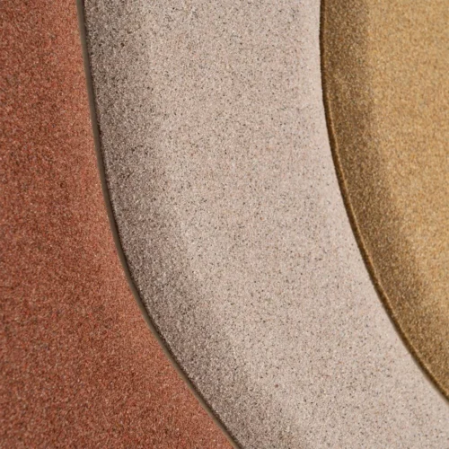 Lot 2 Tableaux diptyque vagues en relief terracotta Ixia 80 × 120 cm — vue 5