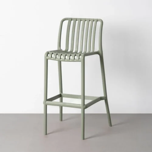 Tables et chaises de jardin Ixia Lot 2 Tabourets de jardin polypropylène vert Ixia H75