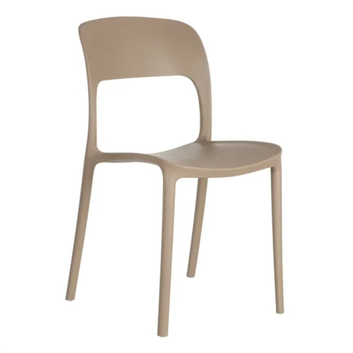 Lot 4 Chaises empilables polypropylène Ixia 43 cm — vue 2