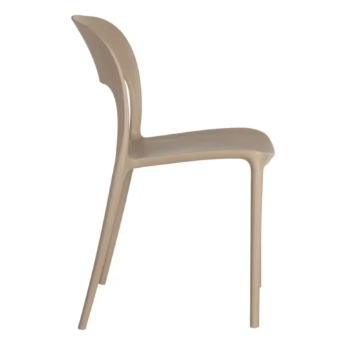 Lot 4 Chaises empilables polypropylène Ixia 43 cm — vue 3