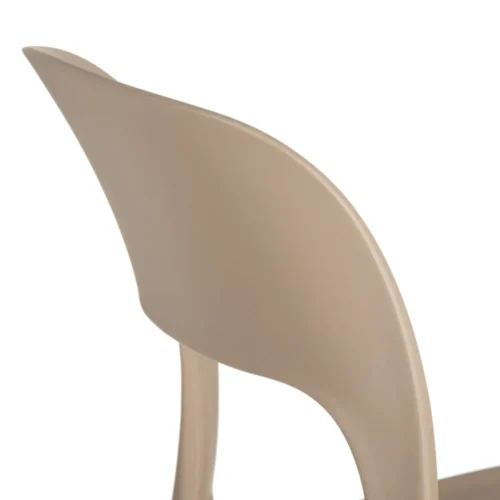 Lot 4 Chaises empilables polypropylène Ixia 43 cm — vue 5