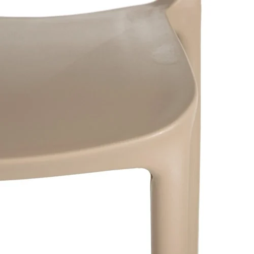 Lot 4 Chaises empilables polypropylène Ixia 43 cm — vue 6
