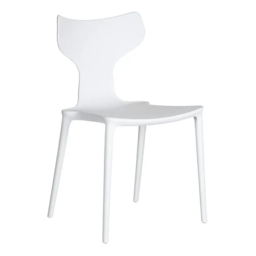 Lot 4 Chaises empilables polypropylène Ixia 47 cm — vue 2