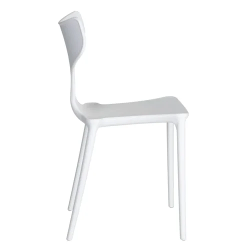 Lot 4 Chaises empilables polypropylène Ixia 47 cm — vue 3