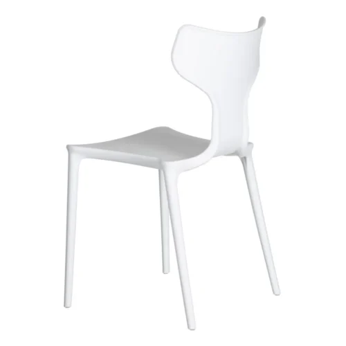 Lot 4 Chaises empilables polypropylène Ixia 47 cm — vue 4