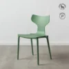 lot 4 chaises empilables polypropylene ixia 47 cm vert menthe 1