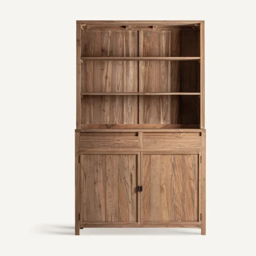 Meuble bar Sukt teck recyclé marron clair Vical Home