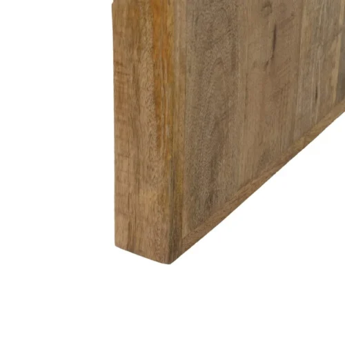 Meuble TV bois de manguier marron et noir Ixia 265 cm — vue 7