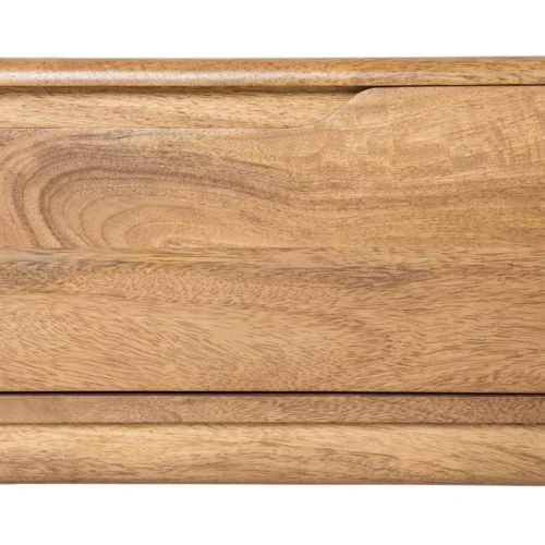 Meuble TV bois de manguier naturel 3 tiroirs Ixia 160 cm — vue 9