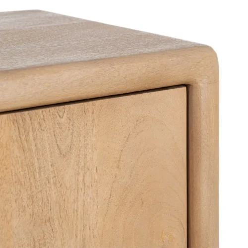 Meuble TV bois de manguier naturel 4 portes Ixia 190 cm — vue 6