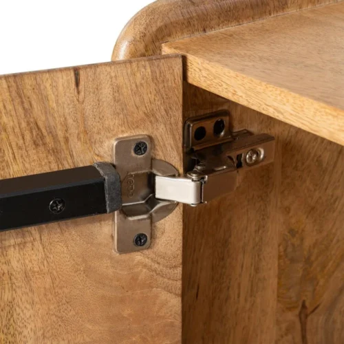 Meuble TV bois de manguier naturel Ixia 160 cm — vue 5