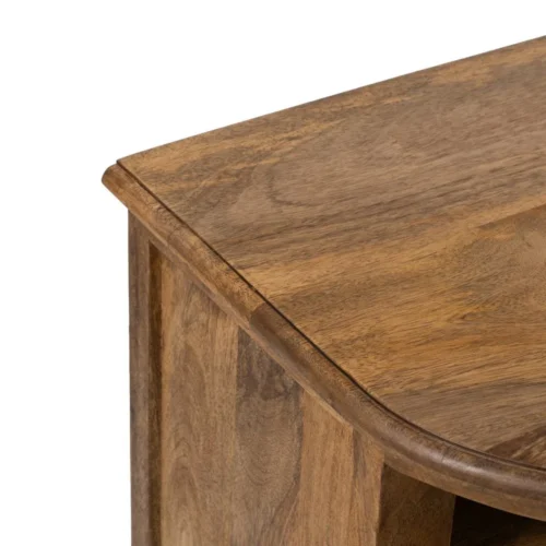 Meuble TV bois de manguier naturel Ixia 198 cm — vue 5