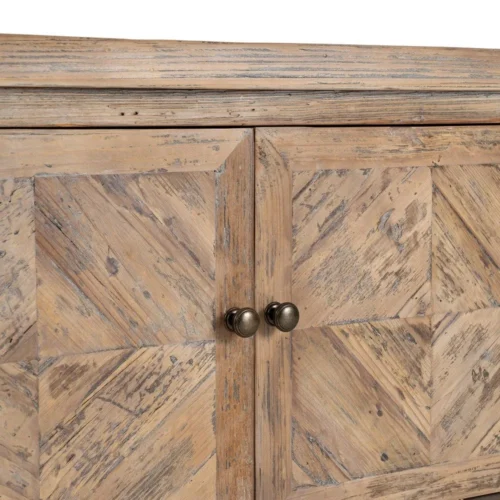 Meuble TV bois de pin recyclé Ixia 180 cm — vue 10