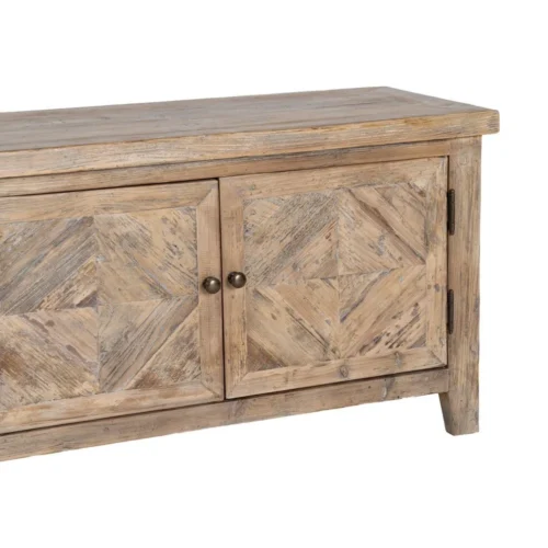 Meuble TV bois de pin recyclé Ixia 180 cm — vue 5