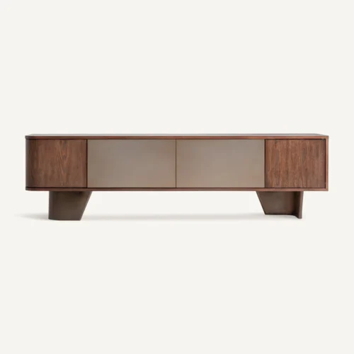 Meuble TV Bournel orme et acier bronze Vical Home