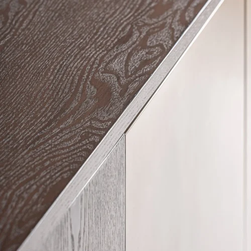 Meuble TV Bournel orme et acier bronze Vical Home — vue 5