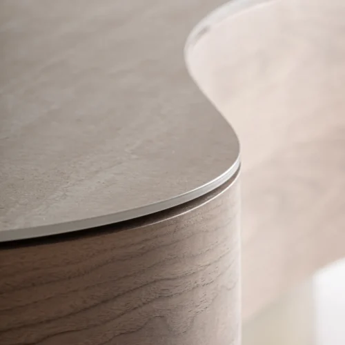 Meuble TV Noirmont beige et doré Vical Home — vue 3