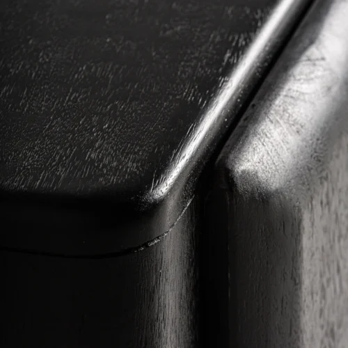 Meuble TV Norfolk manguier noir Vical Home — vue 5