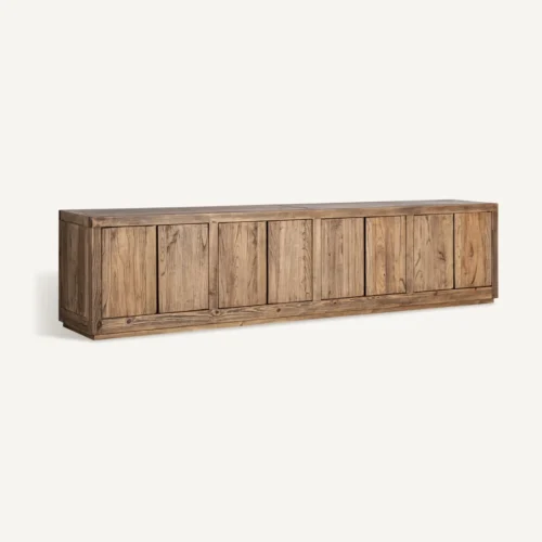 Meuble TV Norvik orme marron 280 cm Vical Home — vue 2