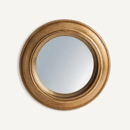 Miroir Almesso résine dorée Vical Home
