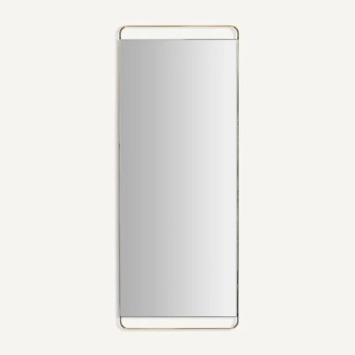 Miroir Amelfot acier doré Vical Home