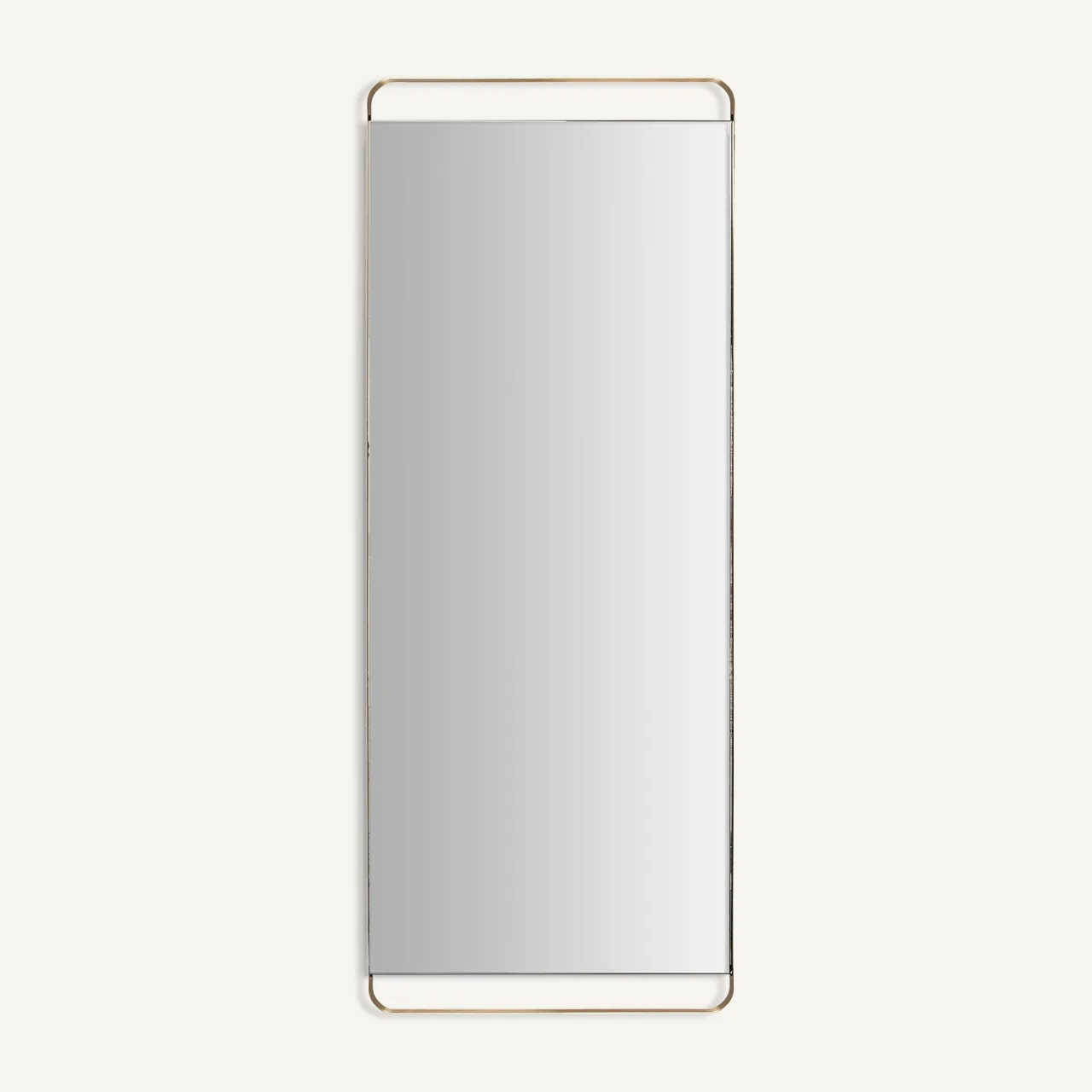 Miroir Amelfot acier doré Vical Home