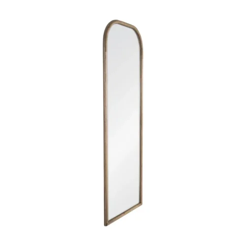 Miroir arche en bois naturel Ixia 59,5 × 160 cm — vue 4